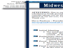 Tablet Screenshot of midwestdraft.com